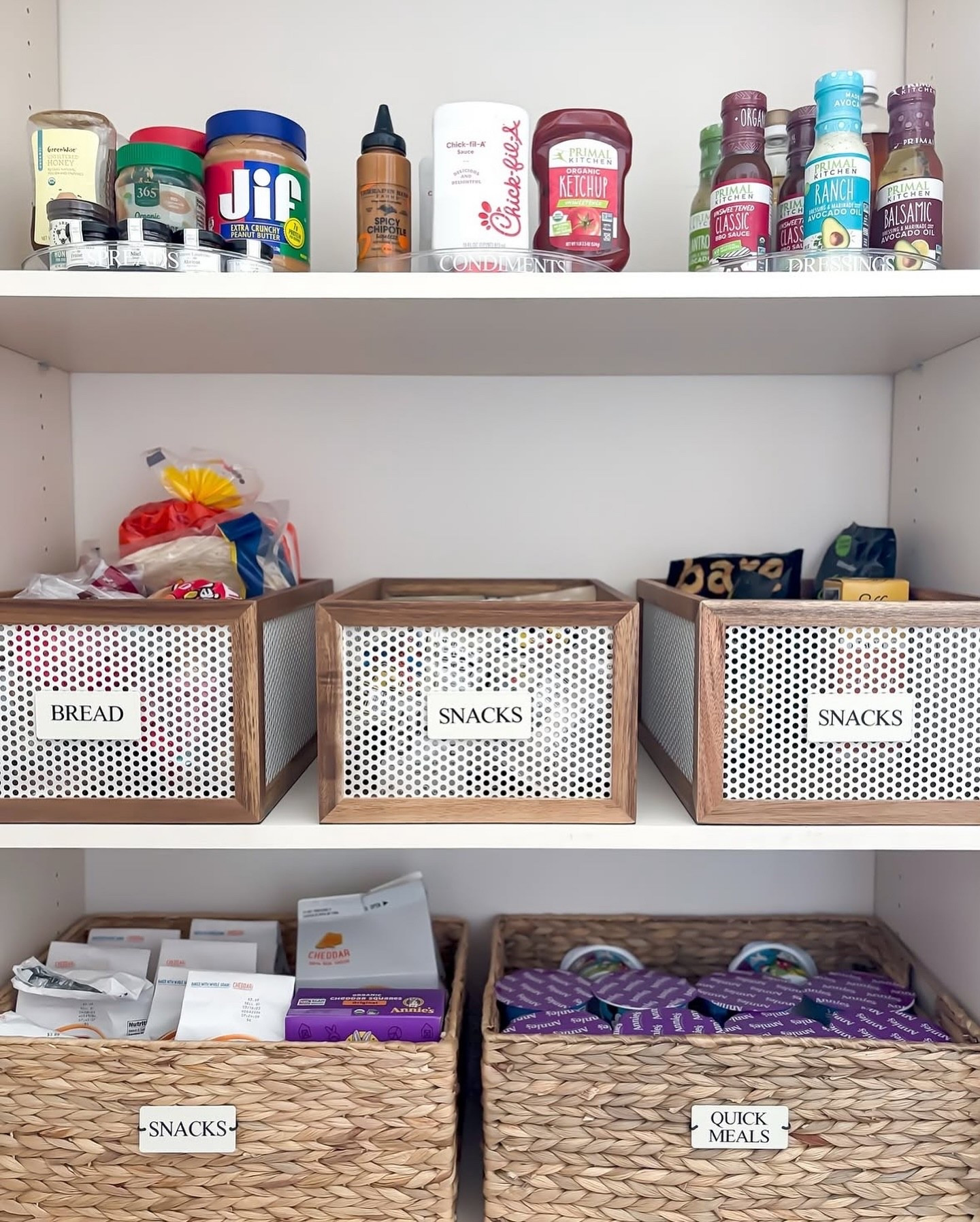 ✨ A place for everything + everything in its place! ✨ 

A well-organized pantry isn’t just about aesthetics—it’s about function, efficiency, and making everyday life easier. Categorizing with labeled bins, clear zones, and turntables keeps everything accessible and stress-free. ⁠

If your pantry could use a refresh, a little professional organization can transform your space (and your routine)! 

Booking September 📆