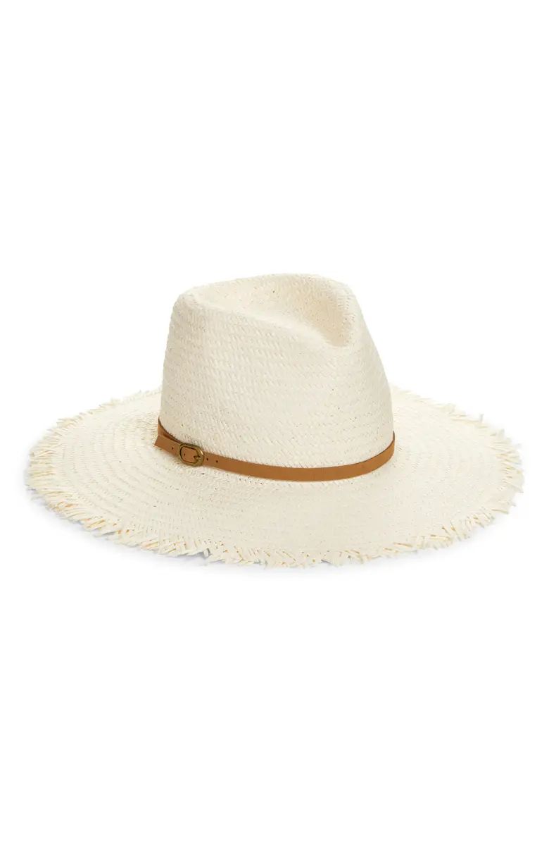 Frayed Rancher Hat with Buckle | Nordstrom
