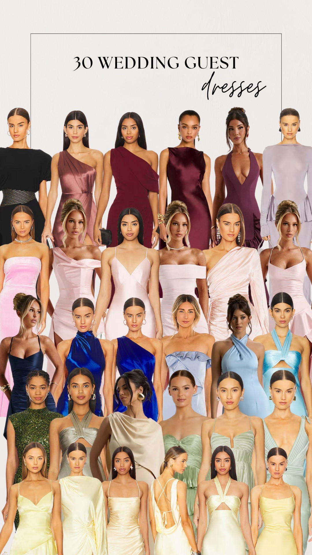Here are 30 wedding guests / bridesmaids dress options for you and for all budgets! Hope you like it 💗 
.
.
.
#abercrombiewedding #weddingguest #bridesmaidsdresses

#LTKWedding #LTKFindsUnder100