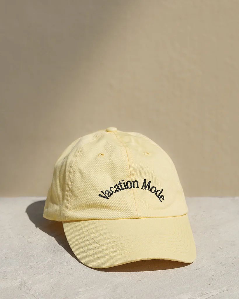 Vacation Mode Baseball Hat | Summer Fridays
