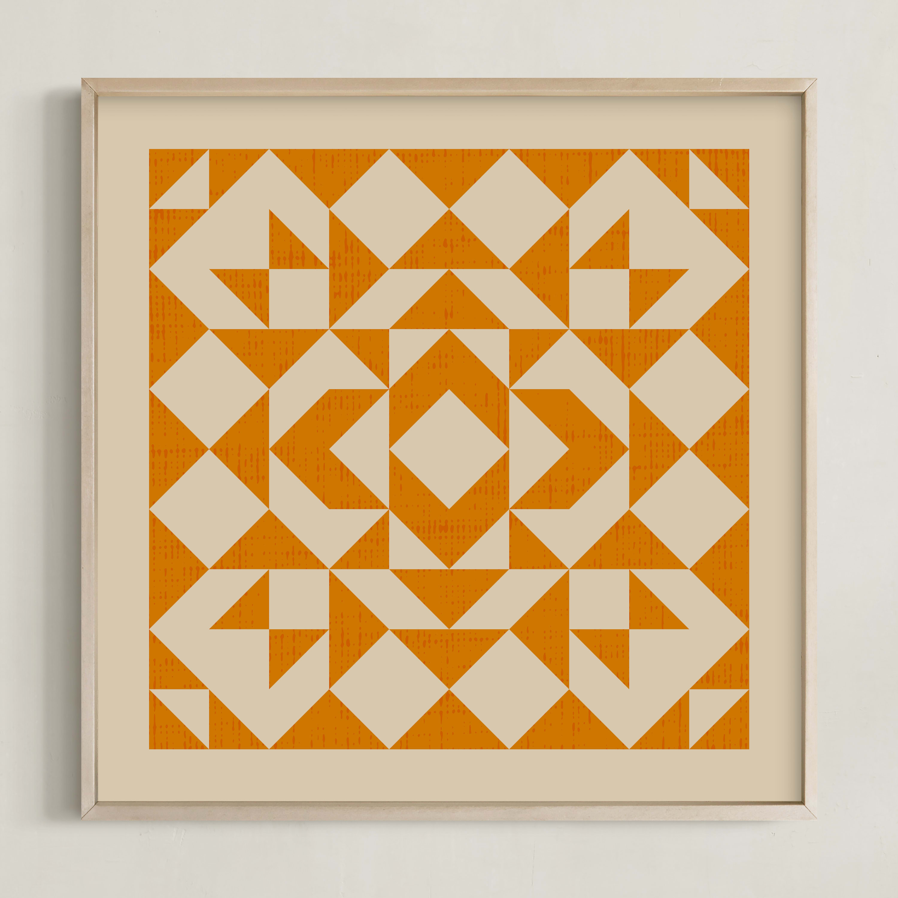 "Quilt" - Graphic Limited Edition Art Print by Beth Vassalo. | Minted