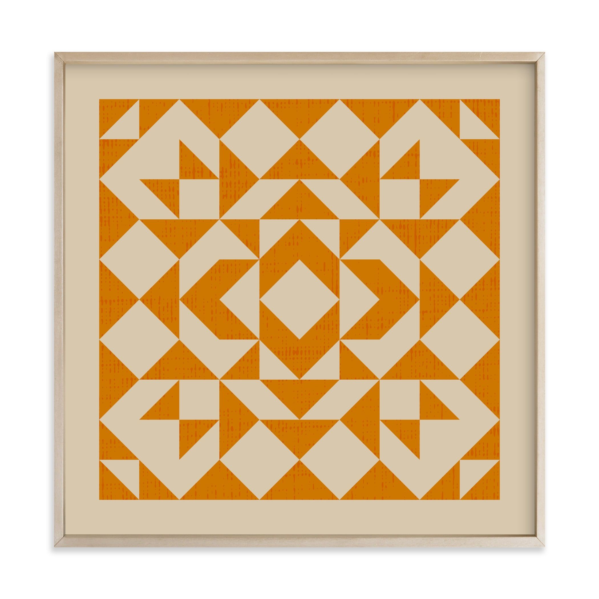 "Quilt" - Graphic Limited Edition Art Print by Beth Vassalo. | Minted