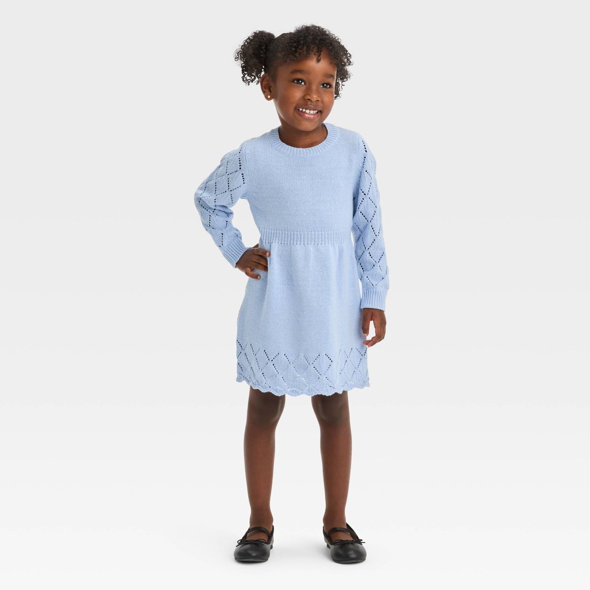 Toddler Girls' Crewneck Sweater Dress - Cat & Jack™ | Target