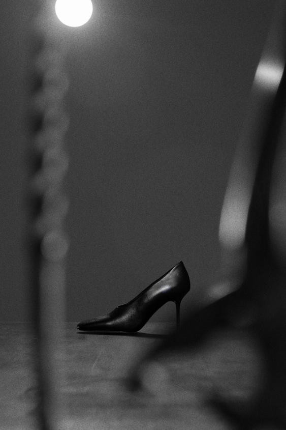 LIMITED EDITION LEATHER HIGH HEEL SHOES | Zara UK