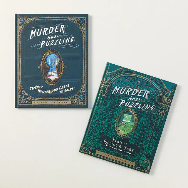 Murder Mystery Puzzle Book | UncommonGoods