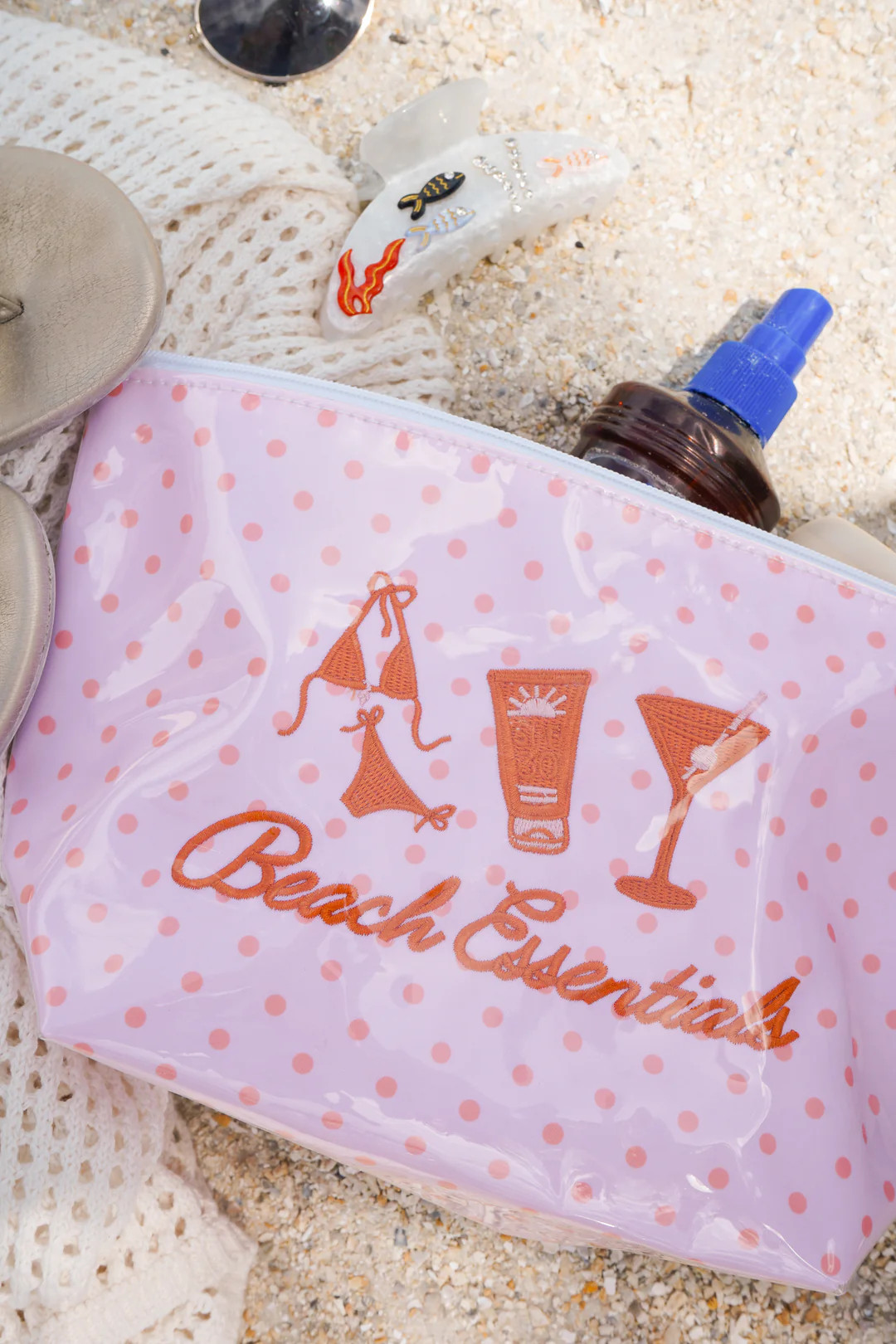 Beach Essentials - Clear Coat Bag | KenzKustomz