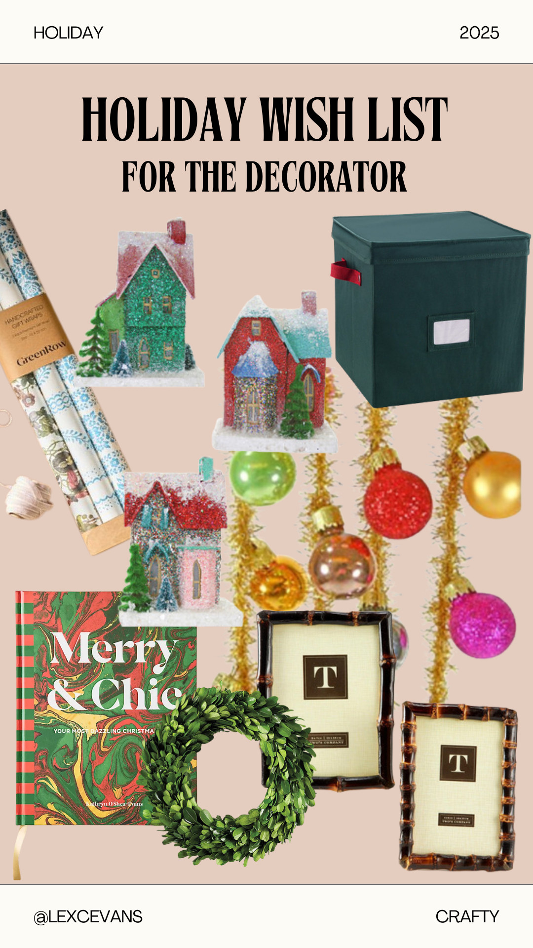 Holiday Wish List - For the Decorator 

 #LTKGiftGuide #LTKHoliday
