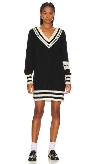 Colleen Sweater Dress in Black | Revolve Clothing (Global)