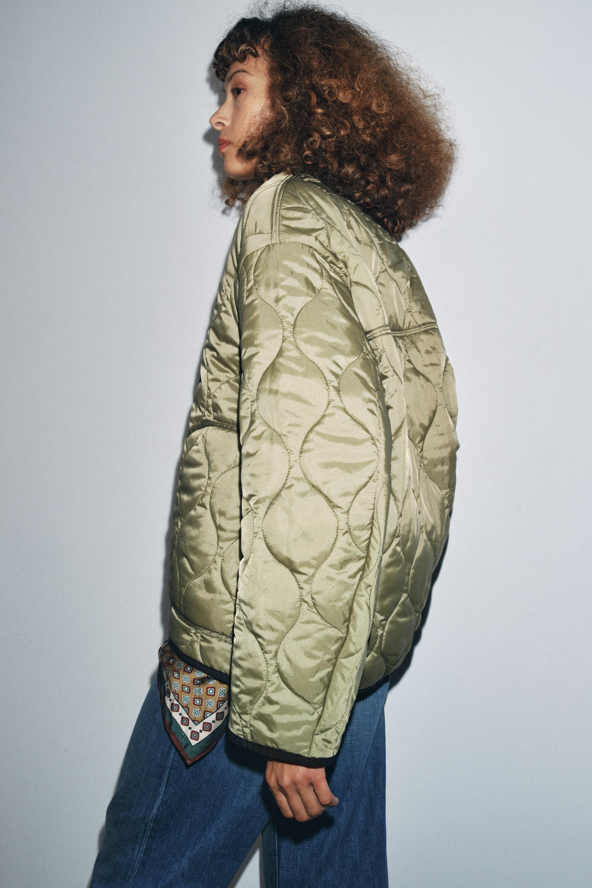 ZW COLLECTION REVERSIBLE QUILTED JACKET | Zara UK