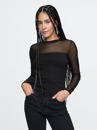 Modern Mesh Top | Gap (CA)