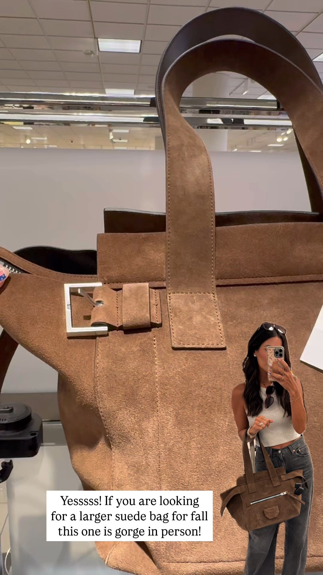 Suede bag NSale 

#LTKStyleTip #LTKFindsUnder100 #LTKSaleAlert