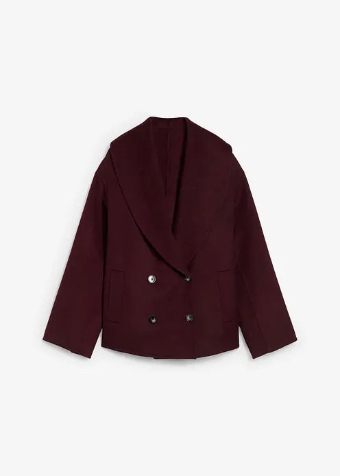 Oversize Jacke aus weichem Woll-Mix | Bonprix DE