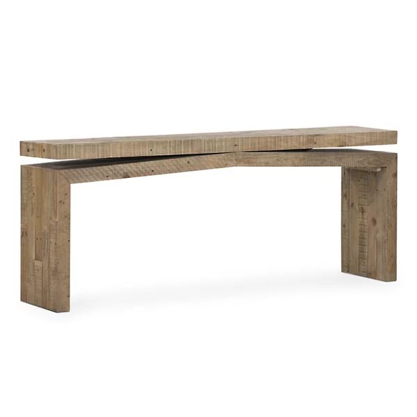 Matthes Reclaimed Wood Console Table | Lumens