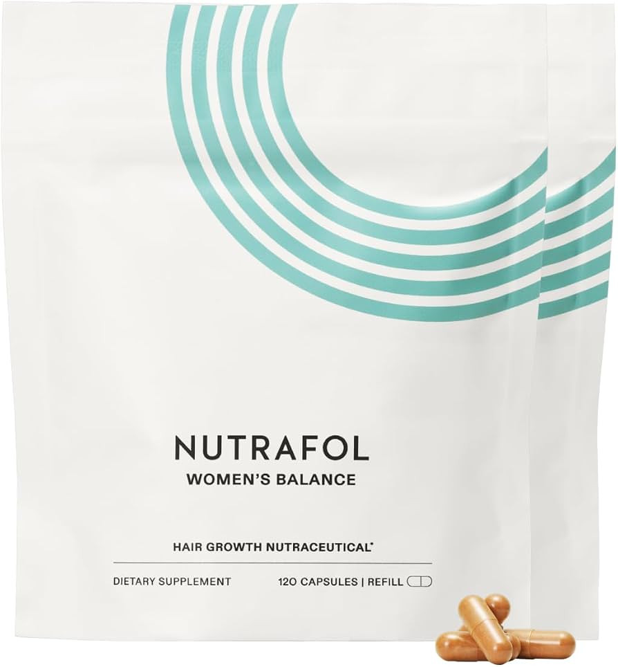 Nutrafol Women's Balance Hair Growth Supplements, for Ages 45+, Clinically Proven for Visibly Thi... | Amazon (US)