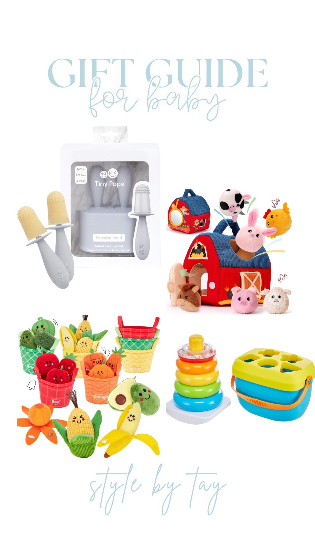 Gift guide for 6-12 months and on sale! 

#LTKCyberWeek #LTKBaby #LTKGiftGuide