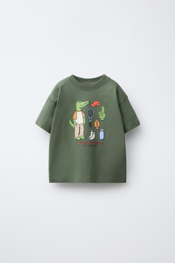 ANIMAL PRINT T-SHIRT | Zara US