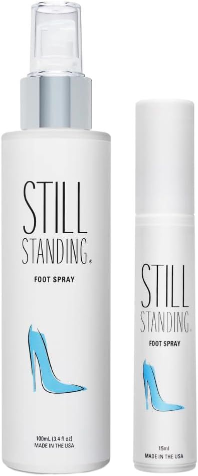 Still Standing Original Long Lasting Cooling Comfort Stainless Gel Foot Spray, Shoe, Heel/Thin So... | Amazon (US)