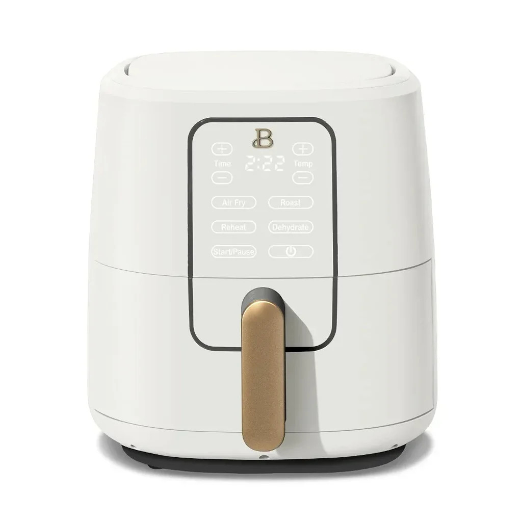 Beautiful 6 Qt Air Fryer With Turbocrisp Technology And Touch-activated Display, White Icing By Drew Barrymore | REBEL (formerly Rebelstork)