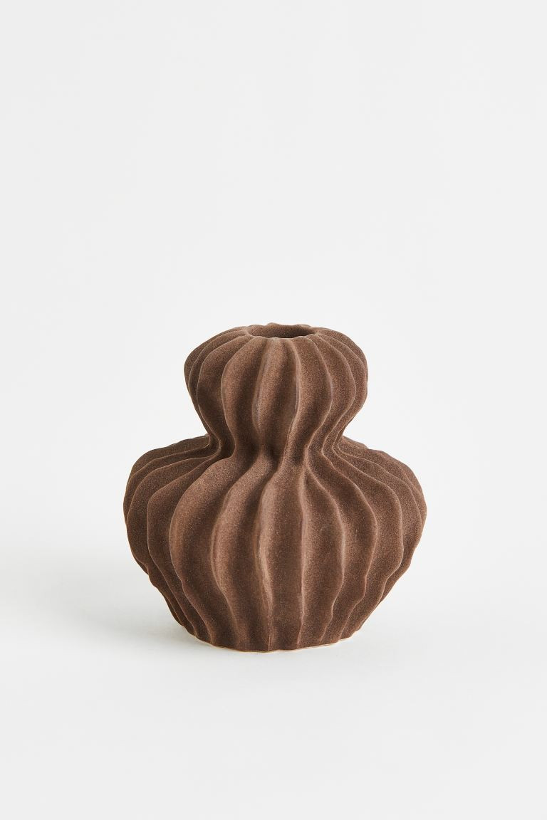 Stoneware Candlestick | H&M (US + CA)
