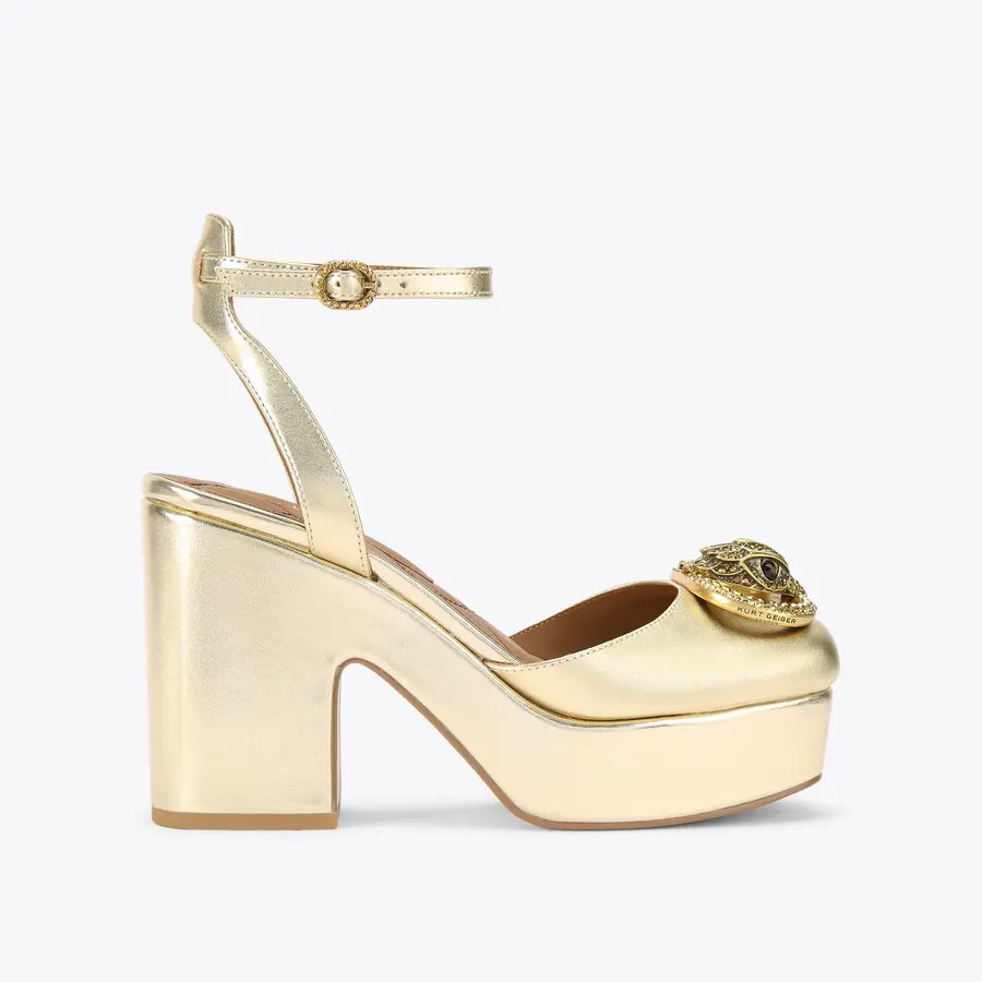 chelsea closed platform heel | Kurt Geiger US