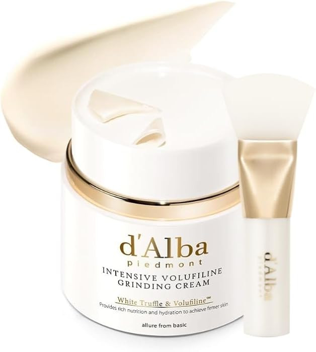 d'alba Piedmont Italian White Truffle Intensive Grinding Cream, Volufiline 50,000ppm, elasticity ... | Amazon (US)