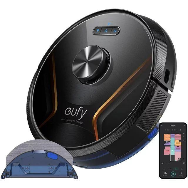 eufy RoboVac X8 Hybrid, Robot Vacuum Mop cleaner, iPath Laser Navigation, Twin-Turbine Tech,AI. M... | Walmart (US)