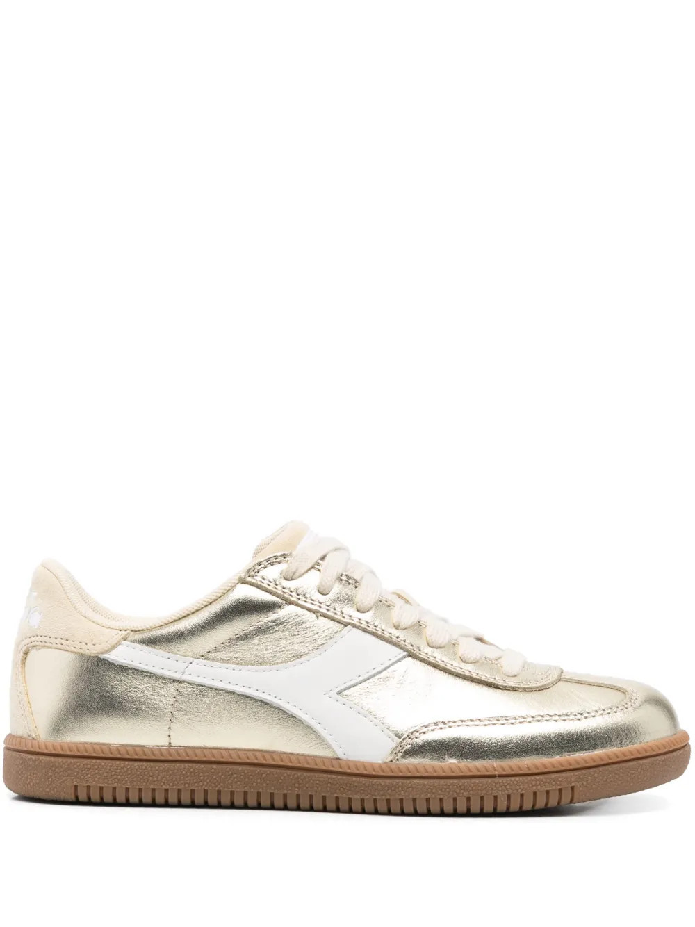 Diadora metallic sneakers - Gold | Farfetch Global