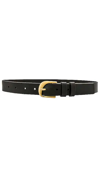 Twist Buckle Belt in Espresso | Revolve Clothing (Global)
