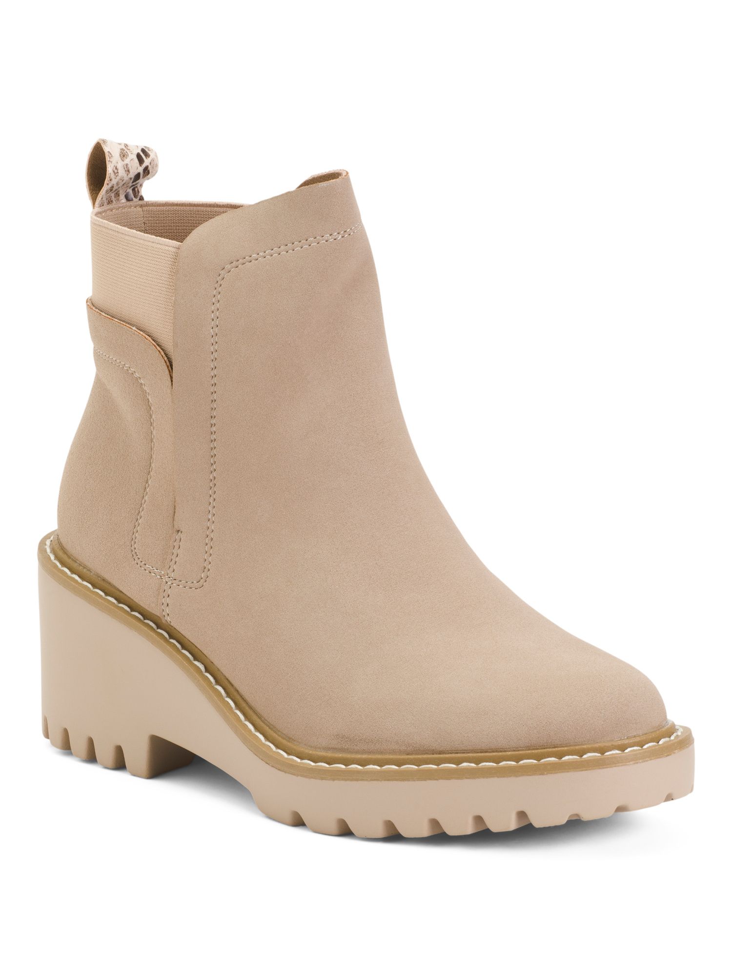 Pull On Lug Sole Booties | TJ Maxx