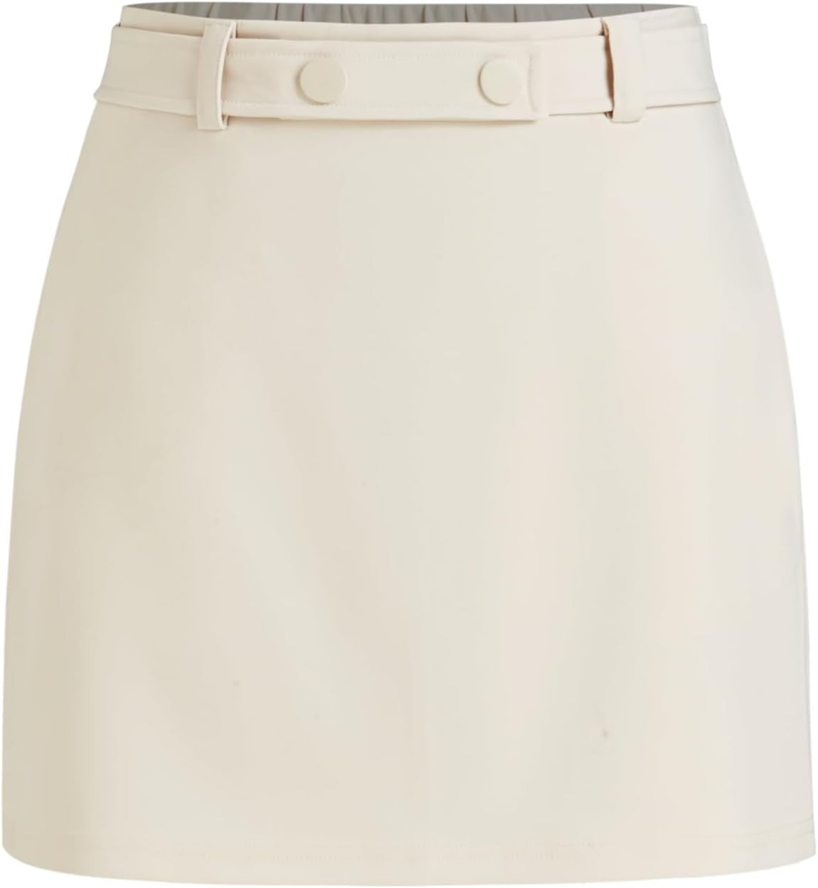 CIDER Mini Skirt High Waist Split Party Basic A Line Skirt | Amazon (US)