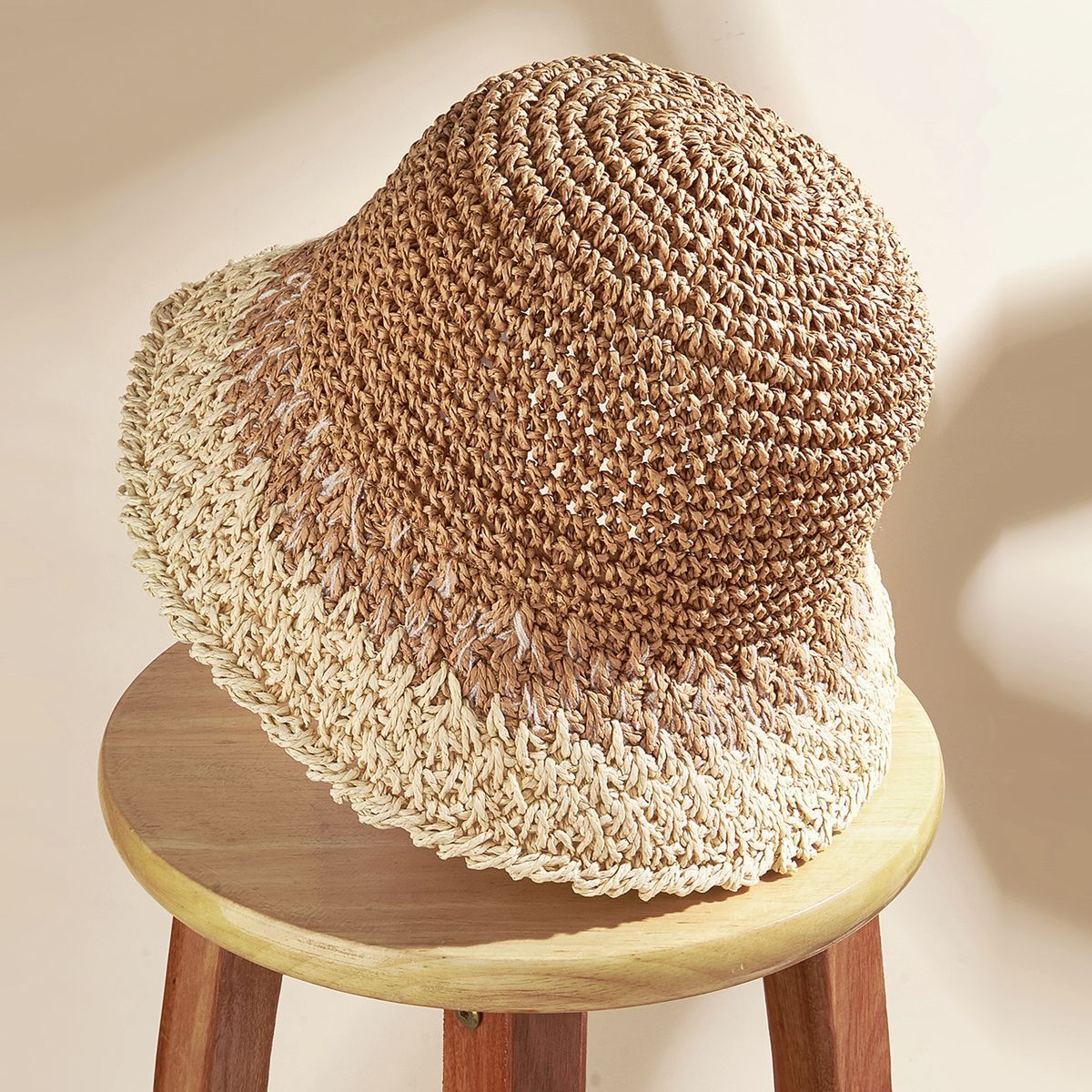 Women's Ombre Straw Bucket Hat - Cupshe | Target