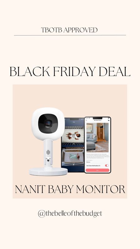 Nanit baby monitor on sale! Perfect time to grab if you’re a new mom!

#LTKsalealert #LTKGiftGuide #LTKHoliday