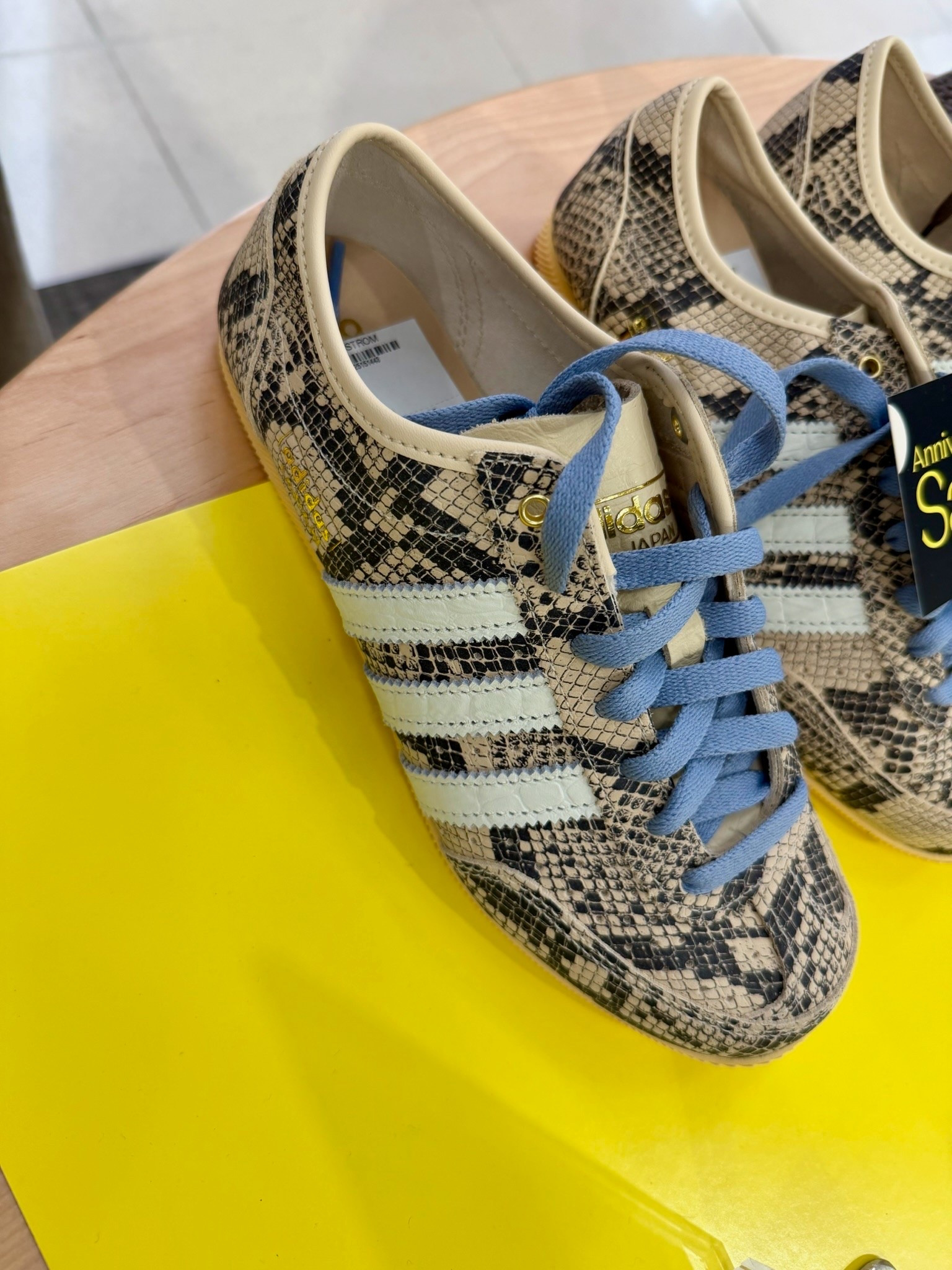 The sneaker we couldn’t leave without at the Nordstrom Anniversary Sale 👇 Snake print with blue laces and gold details — this is the unexpected statement shoe your fall wardrobe needs. Classic Adidas silhouette, anything but basic. Tried on, linked below! 👇

#LTKootd #LTKgrwm #LTKdayinmylife