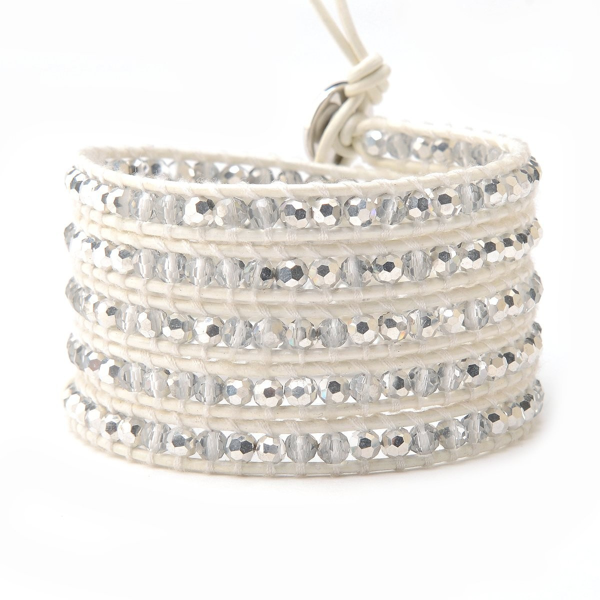 Silver & Mixed Crystals on White | Victoria Emerson