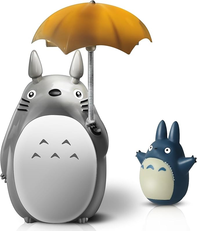 BATVOX Totoro Umbrella LED Night Light Kid's Character Lamp USB Charge (White Belly) Bonus Totoro... | Amazon (US)