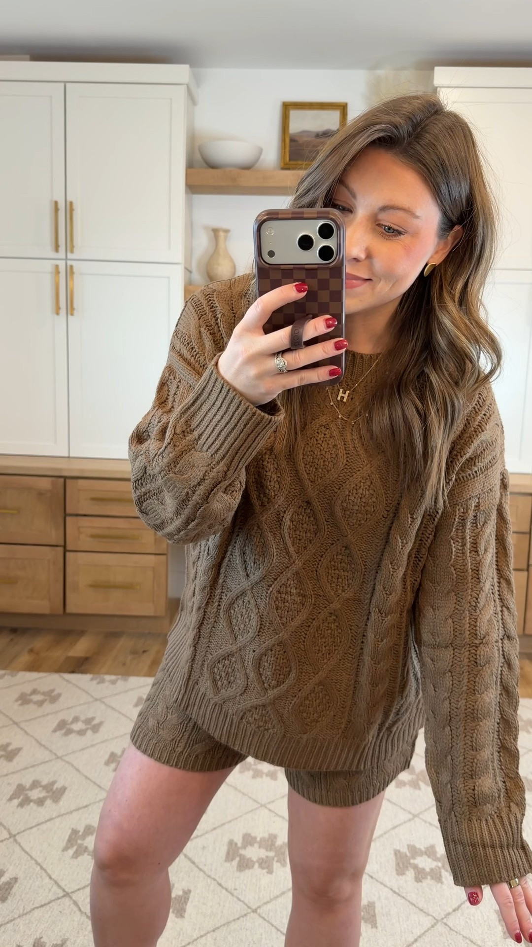 Amazon cozy set! 
Sized up to a medium for a bump. 

#LTKSaleAlert #LTKootd #LTKU