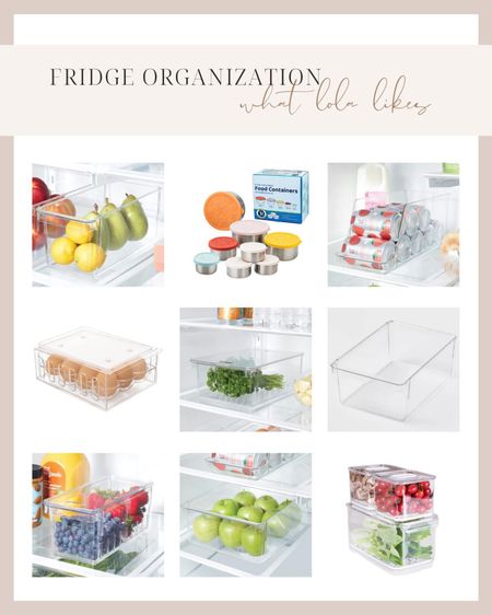 Everything I used to organize my fridge!

#LTKunder50 #LTKFind #LTKhome