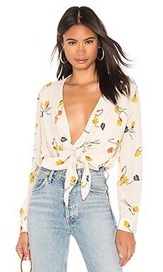 Capulet Daria Bodysuit in Cream Tossed Floral from Revolve.com | Revolve Clothing (Global)