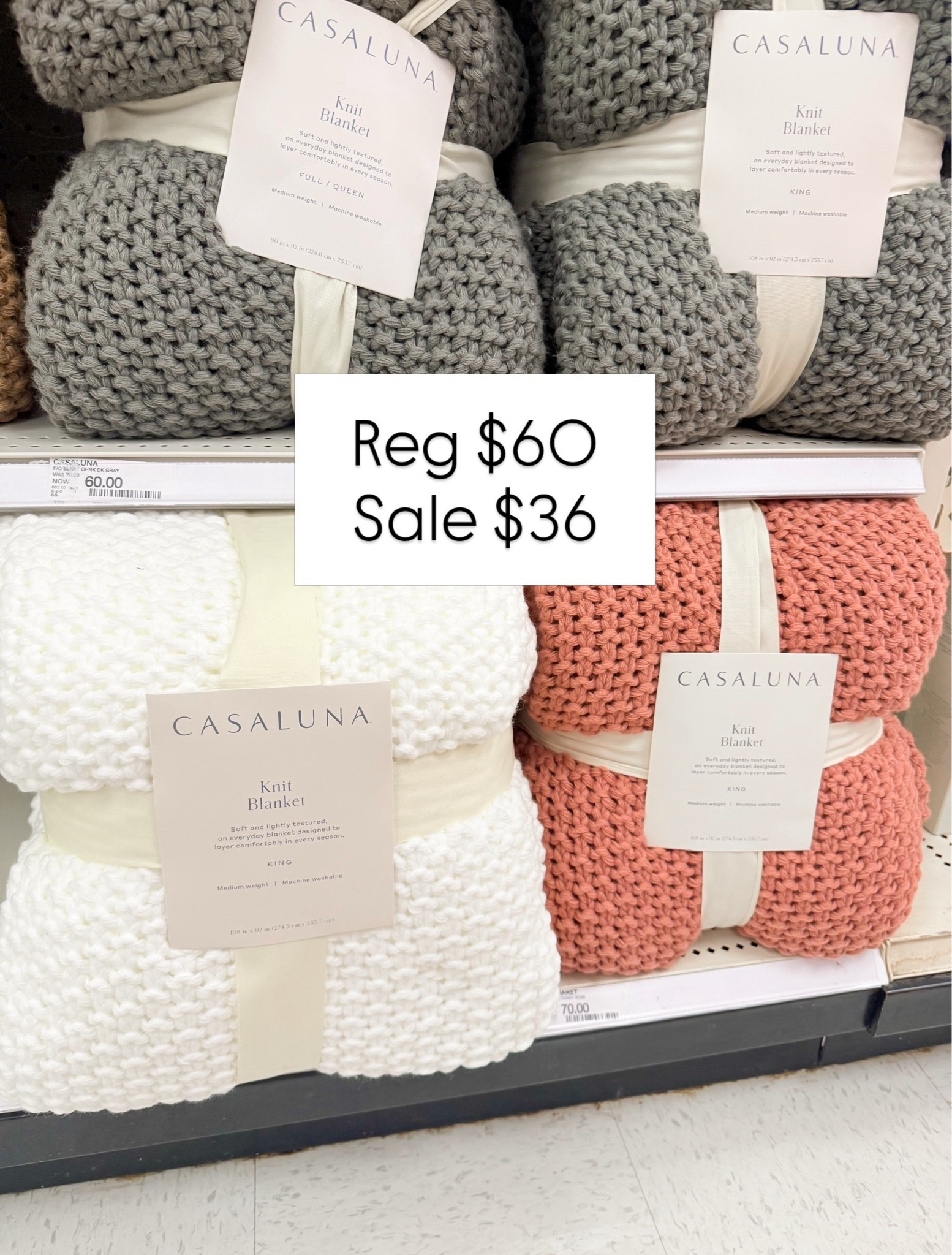 Chunky knit blankets on sale during target circle week 




Target home 
Target finds 
Target deals 
Home decor 
Bedroom decor

#LTKSaleAlert #LTKHome