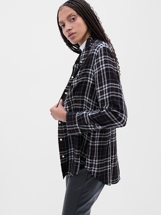 Flannel Easy Shirt | Gap Factory