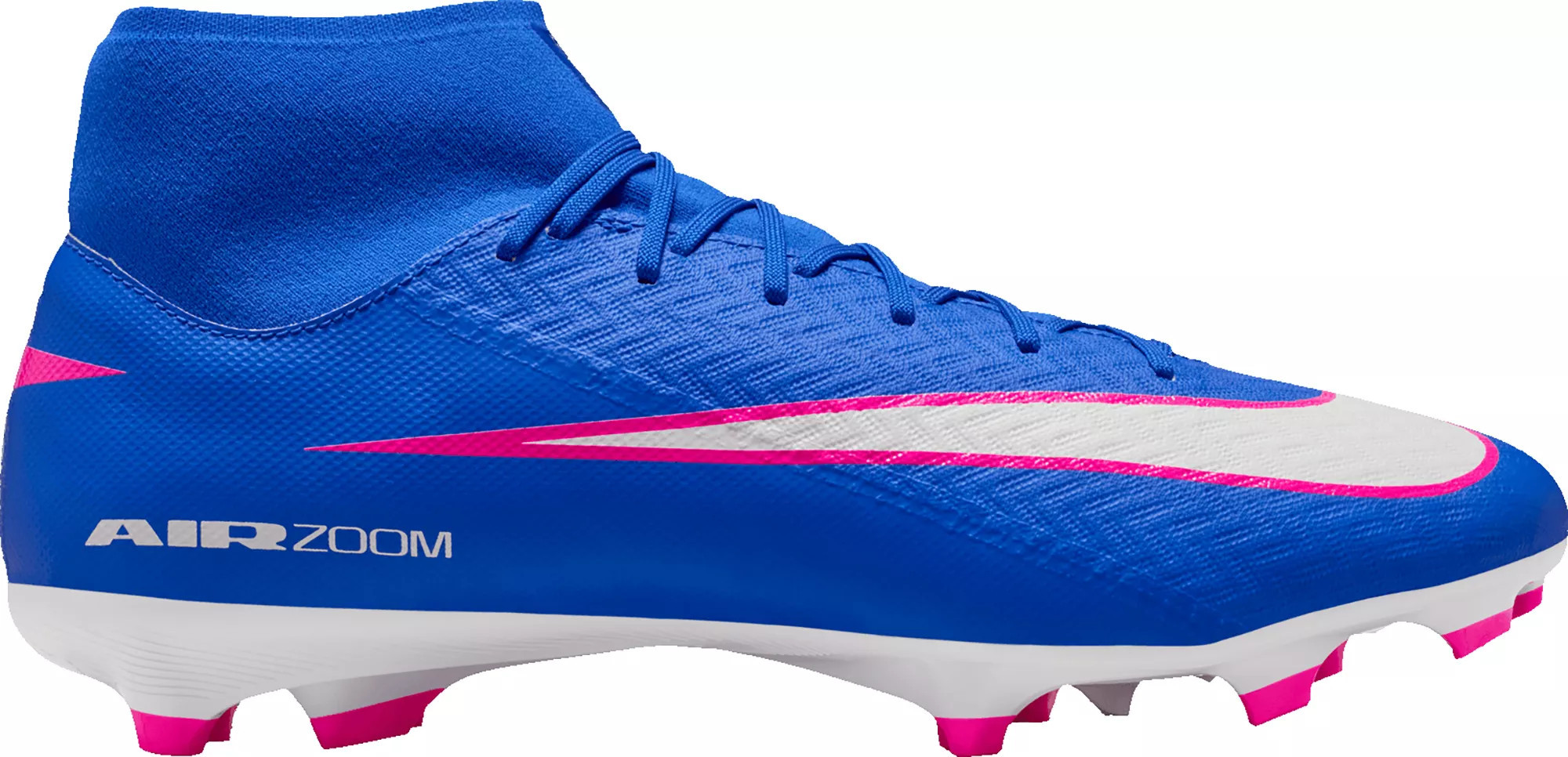 Nike Mercurial Superfly 10 Academy FG/MG Soccer Cleats, M12/W13.5, Blue/White | DICK'S Sporting Goods