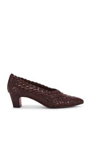 Loeffler Randall Maeve Woven Mule in Brown. - size 9 | Revolve Clothing (Global)