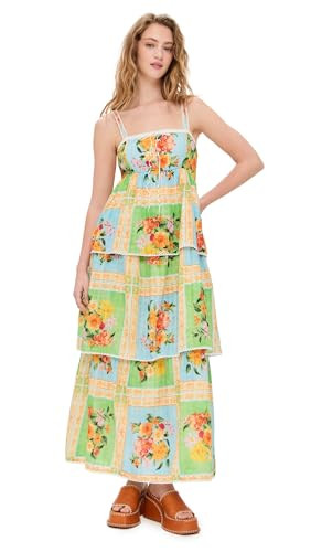 Show Me Your Mumu Women's Peyton Midi Dress, Country Bouquet | Amazon (US)