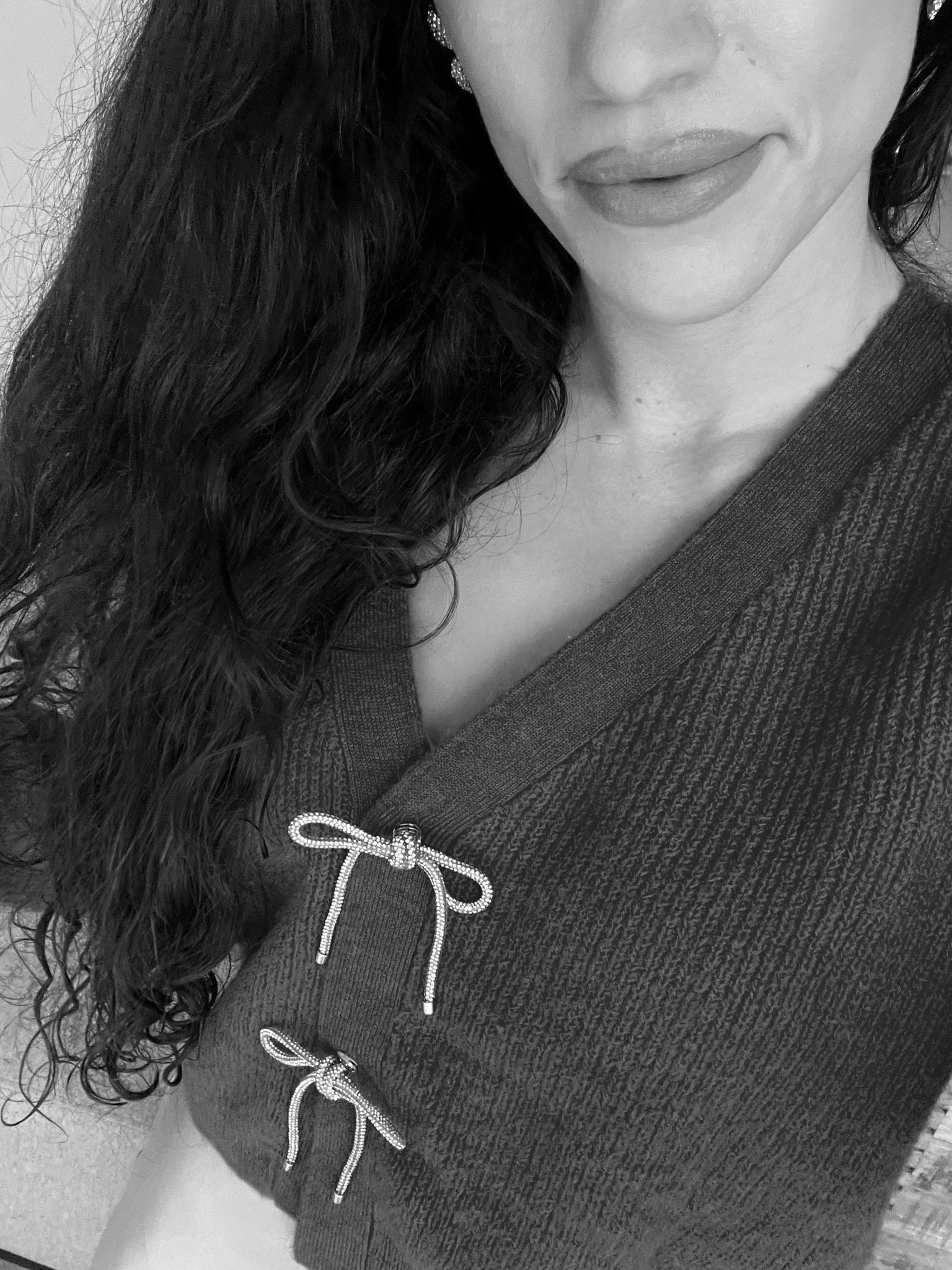 Linked similar bow cardigan 


#LTKHoliday #LTKSeasonal #LTKFindsUnder50