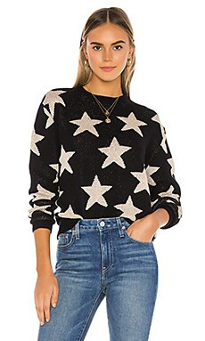 superdown Rosabel Crew Neck Sweater in Black Multi from Revolve.com | Revolve Clothing (Global)