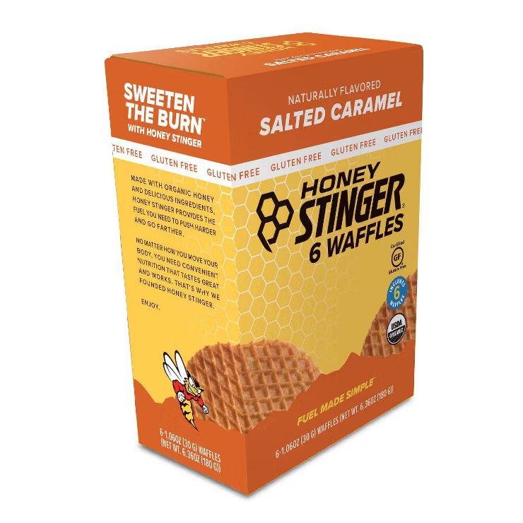 Honey Stinger Gluten Free Salted Carmel Waffle Nutrition Bar | Target