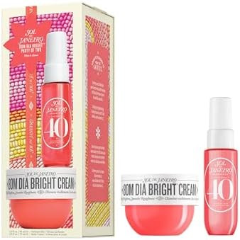 Sol de Janeiro Party of Two Beauty Gift Set | Travel Size Body Cream & Perfume Mist Minis | Limit... | Amazon (US)