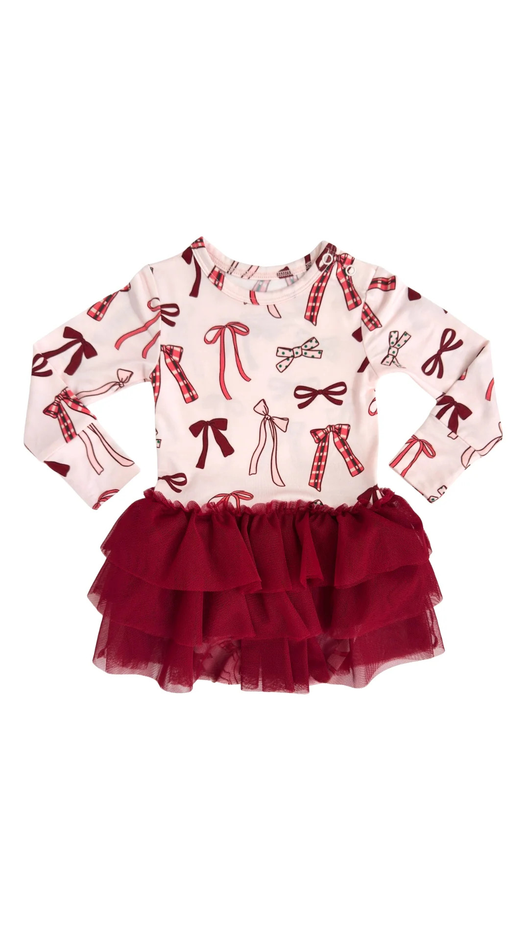 Merry Little Bows Tutu Bodysuit - PRE-ORDER 10/23 - 10/31 | In My Jammers