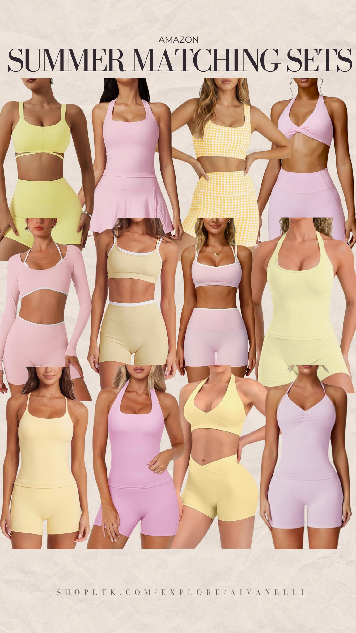 Amazon summer activewear sets

Matching workout set
Summer activewear set
Ribbed biker short outfit
Tennis skirt and tank
Lightweight gym look
Athleisure lounge set
Cropped workout top
Hot girl walk outfit
Moisture wicking activewear

#LTKSeasonal #LTKootd #LTKActive
