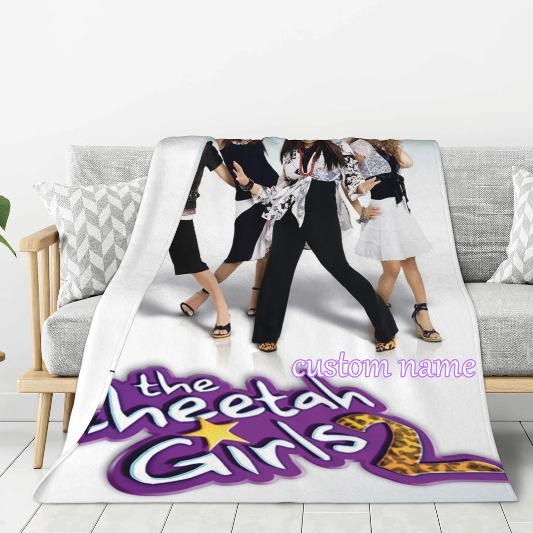 Disney the Cheetah Girls Custom Name Blanket Printed Soft Flannel Fleece Warm Video Games Throw B... | Etsy (US)